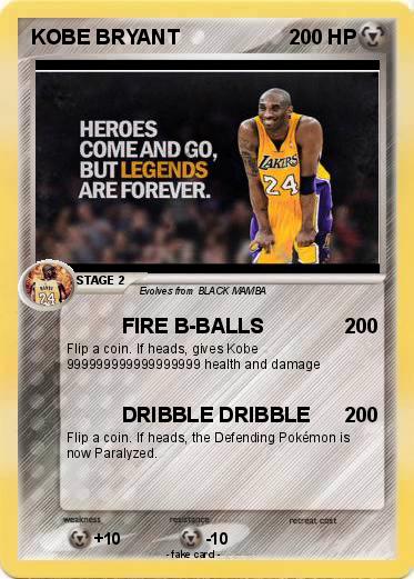 Pokemon KOBE BRYANT