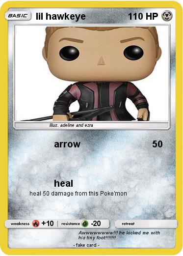 Pokemon lil hawkeye