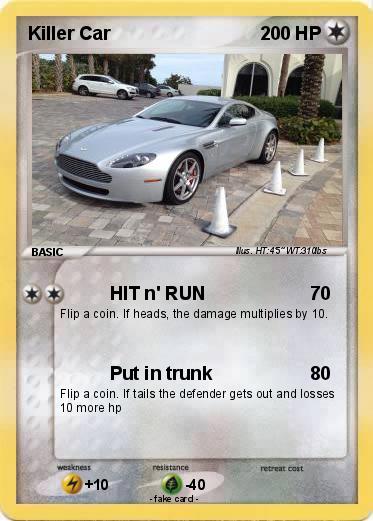 Pokemon Killer Car
