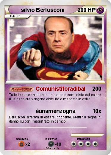Pokemon silvio Berlusconi