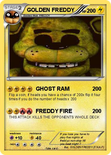 Pokemon GOLDEN FREDDY