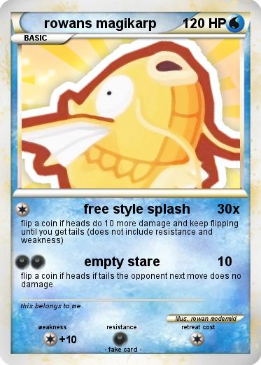 Pokemon rowans magikarp