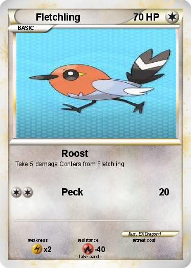 Pokemon Fletchling