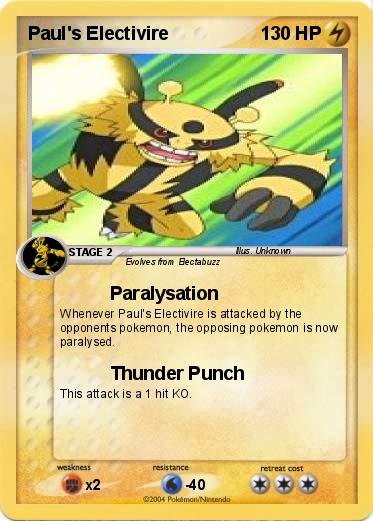 Pokemon Paul's Electivire