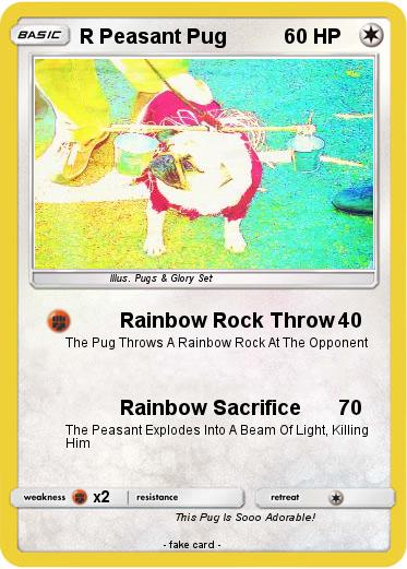 Pokemon R Peasant Pug