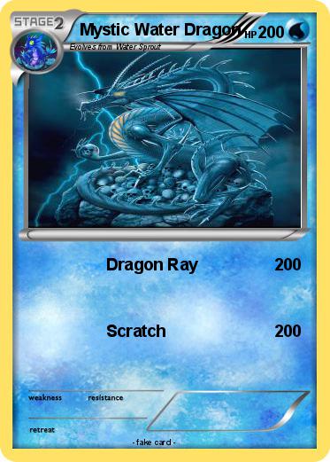 Pokemon Mystic Water Dragon