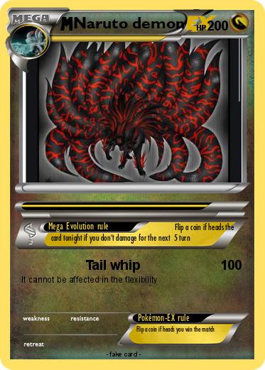 Pokemon Naruto demon
