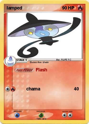 Pokemon lamped