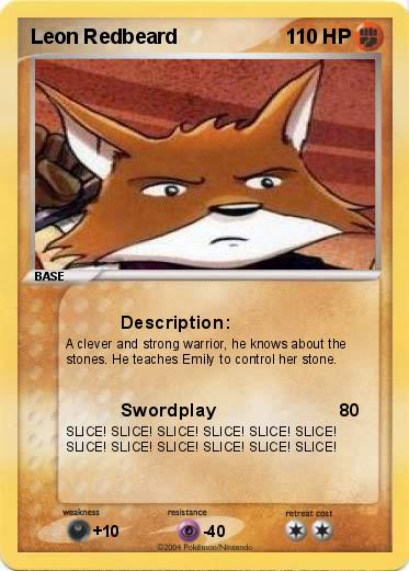 Pokemon Leon Redbeard