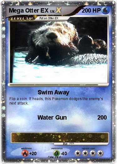 Pokemon Mega Otter EX