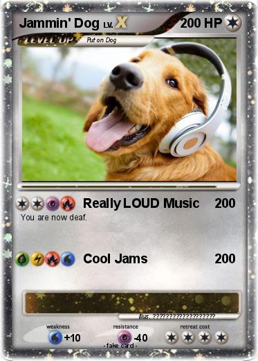 Pokemon Jammin' Dog