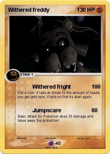 Pokemon Withered freddy