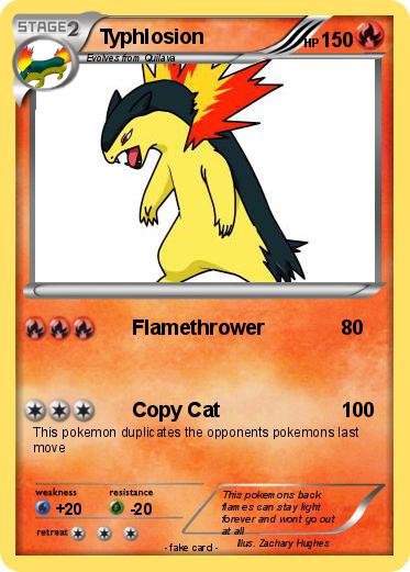 Pokemon Typhlosion