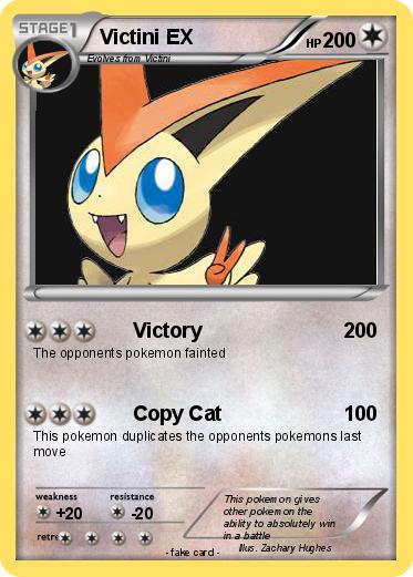 Pokemon Victini EX