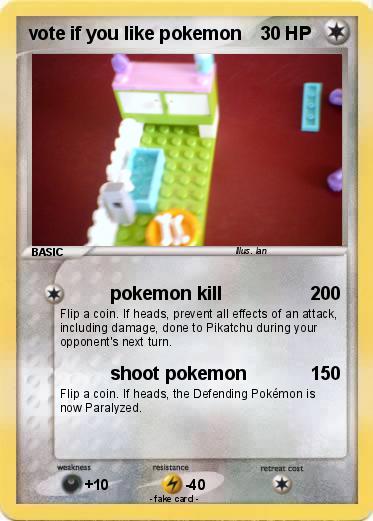 Pokemon vote if you like pokemon