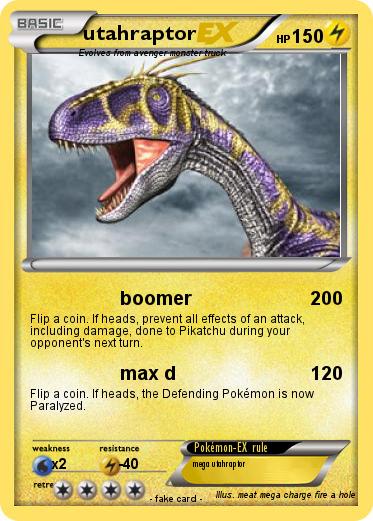 Pokemon utahraptor