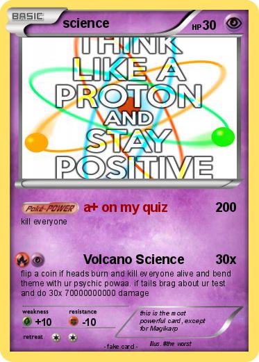 Pokemon science
