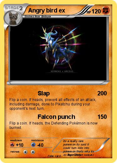 Pokemon Angry bird ex