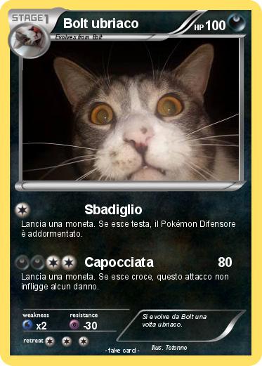 Pokemon Bolt ubriaco
