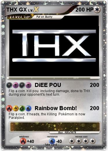 Pokemon THX GX