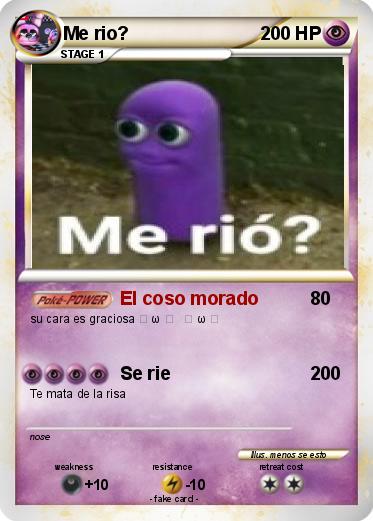 Pokemon Me rio?