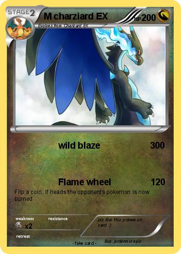 Pokemon M charziard EX