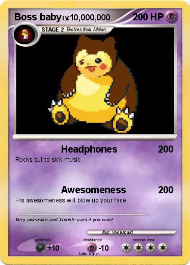 Pokemon Boss baby