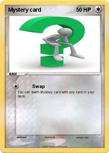 Pokemon Mystery card