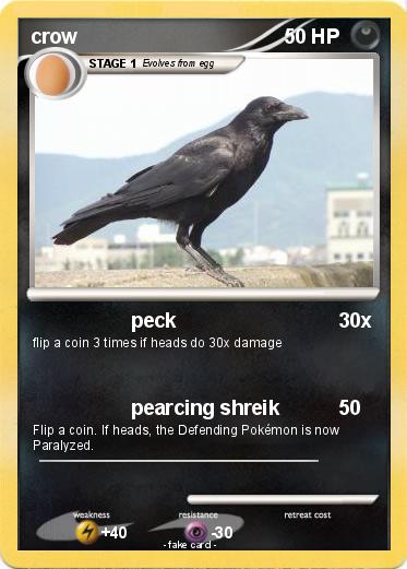 Pokemon crow