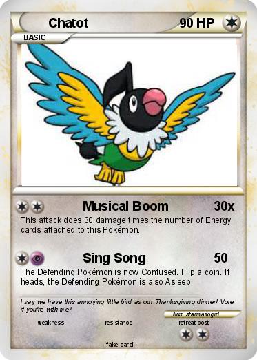 Pokemon Chatot