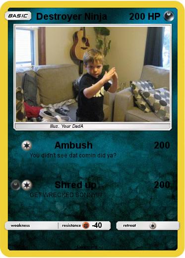 Pokemon Destroyer Ninja