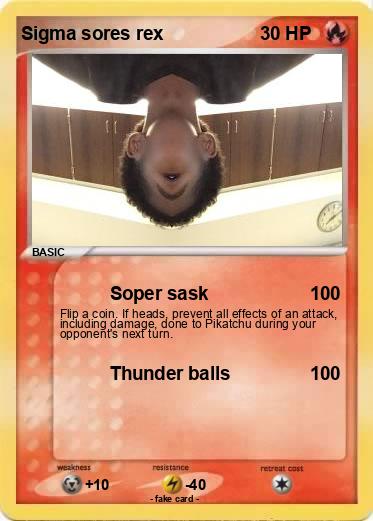 Pokemon Sigma sores rex