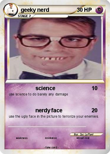 Pokemon geeky nerd