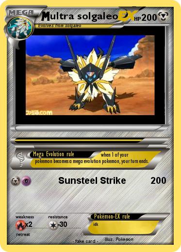 Pokemon ultra solgaleo