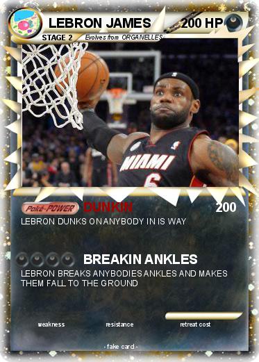 Pokemon LEBRON JAMES