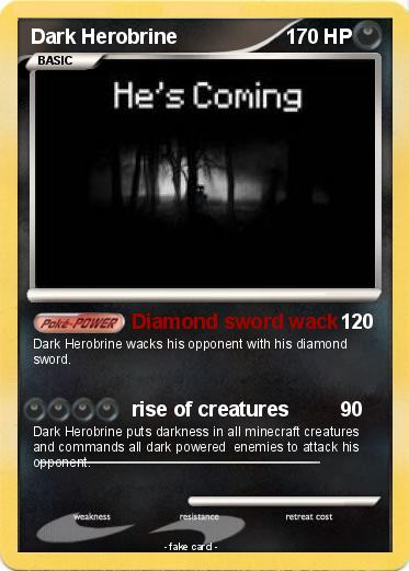 Pokemon Dark Herobrine