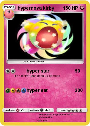 Pokemon hypernova kirby