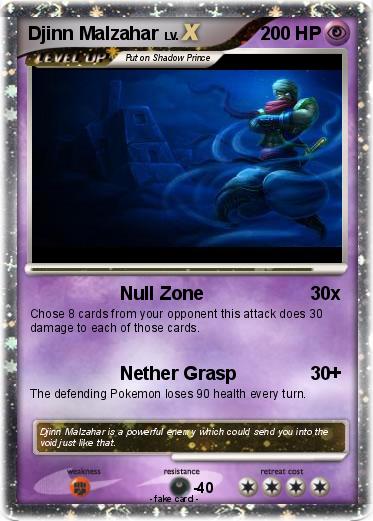Pokemon Djinn Malzahar