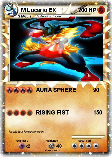 Pokemon M Lucario EX