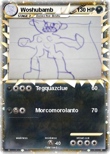 Pokemon Woshubamb