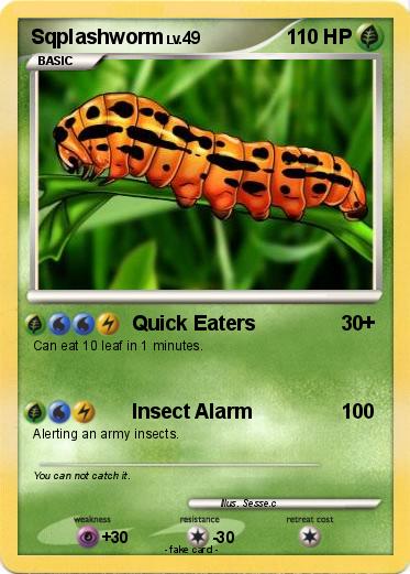 Pokemon Sqplashworm