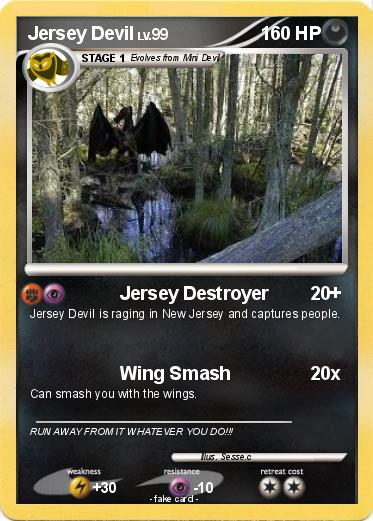 Pokemon Jersey Devil