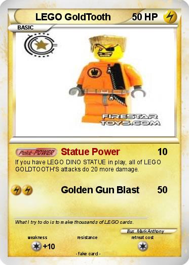 Pokemon LEGO GoldTooth