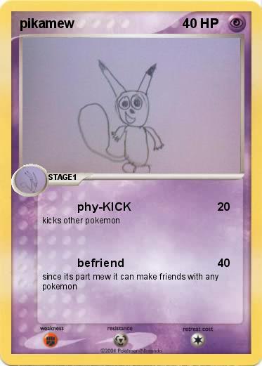 Pokemon pikamew 