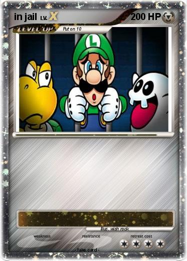 Pokemon in jail