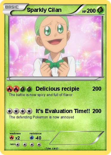 Pokemon Sparkly Cilan