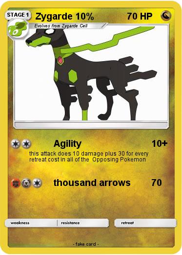 Pokemon Zygarde 10%