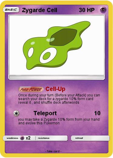 Pokemon Zygarde Cell Pokemon Zygarde Cell
