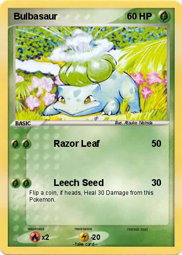 Pokemon Bulbasaur