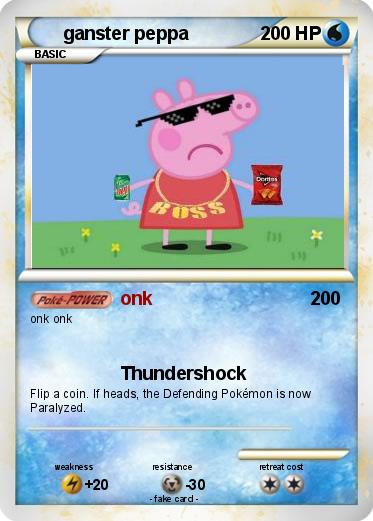 Pokemon ganster peppa